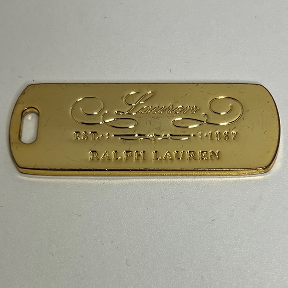 Ralph Lauren Brass Tag - Picture 6 of 6